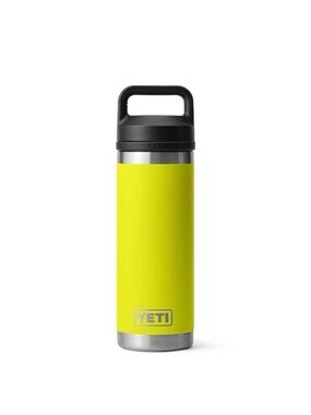 YETI Rambler® 18 oz Water Bottle with Chug Cap Neon Green